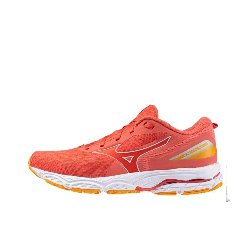 Mizuno Anti Slip Wear Resistant Low Top Casual Running Shoes Women's Pink