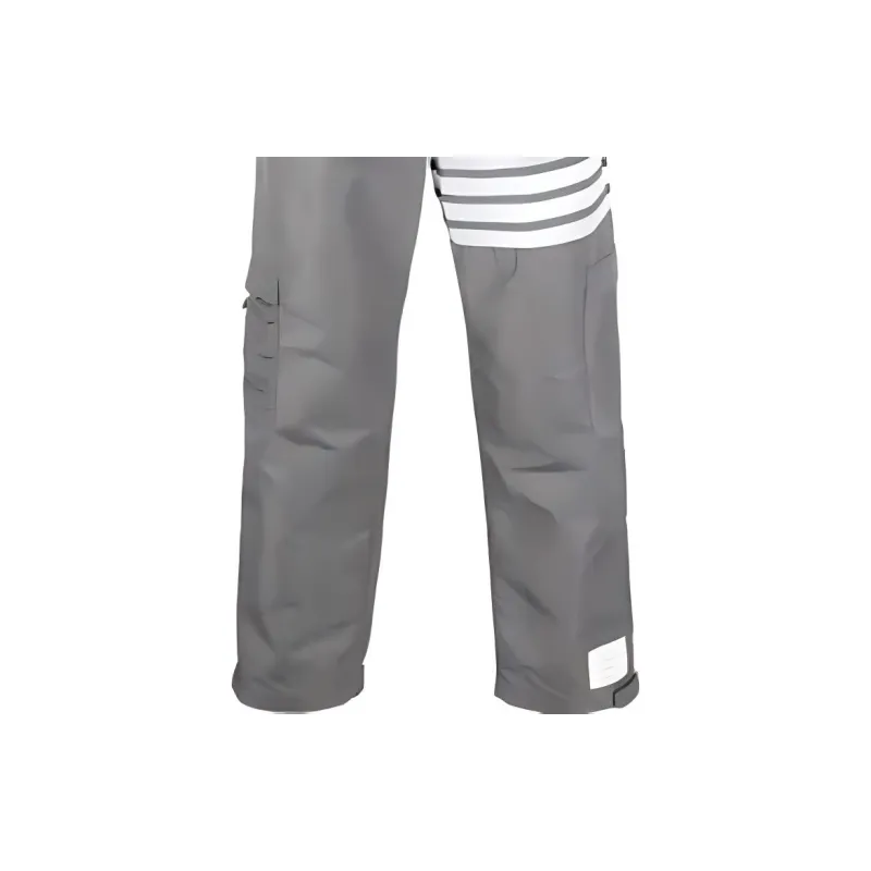 THOM BROWNE High Waist 4-Bar Striped Track Pants-6