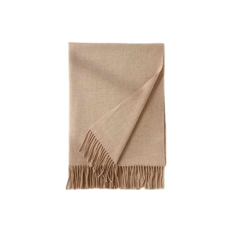 EEEENO Polyester Knit Scarves Unisex-10