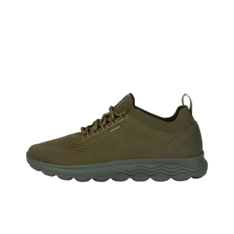 GEOX Spherica Anti-Slip Wear-Resistant Low-Top Casual Shoes Men's Green-0