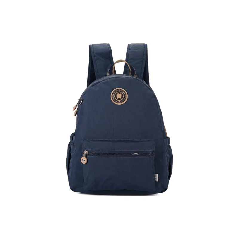 Dannybear Fabric Backpack Regular Unisex Dark Blue-2