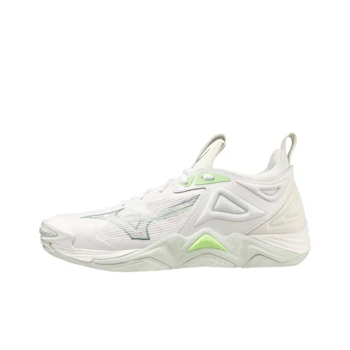 Wave Momentum Women's Mizuno 3 'White Patina Green'