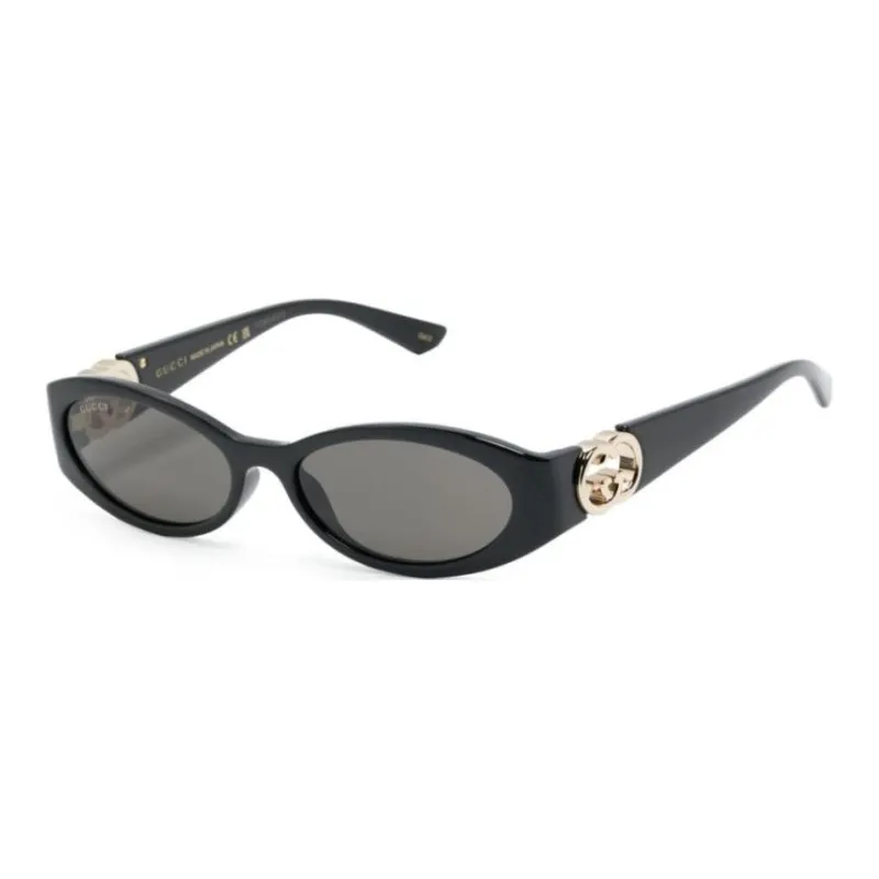 GUCCI Oval Frame Sunglasses-2