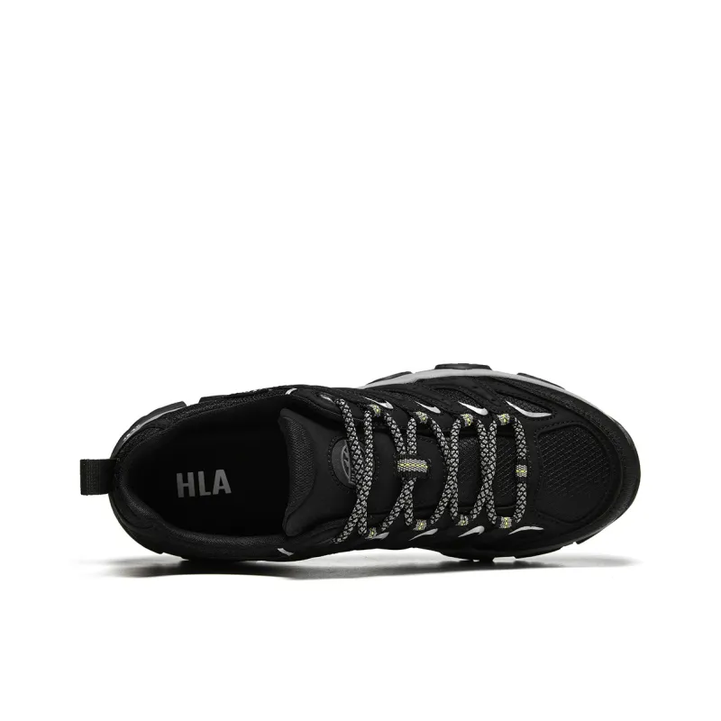 HLA Work Boots Men Low Top Black/Gray/Sand-2