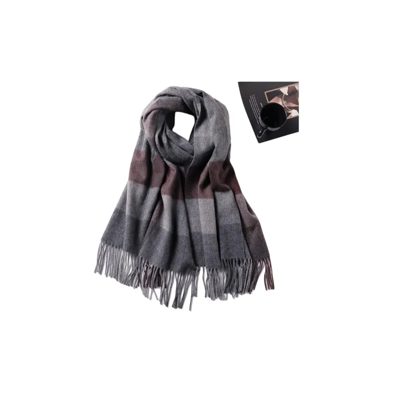 H YXIANG 100% Cashmere Shawls Women's-0