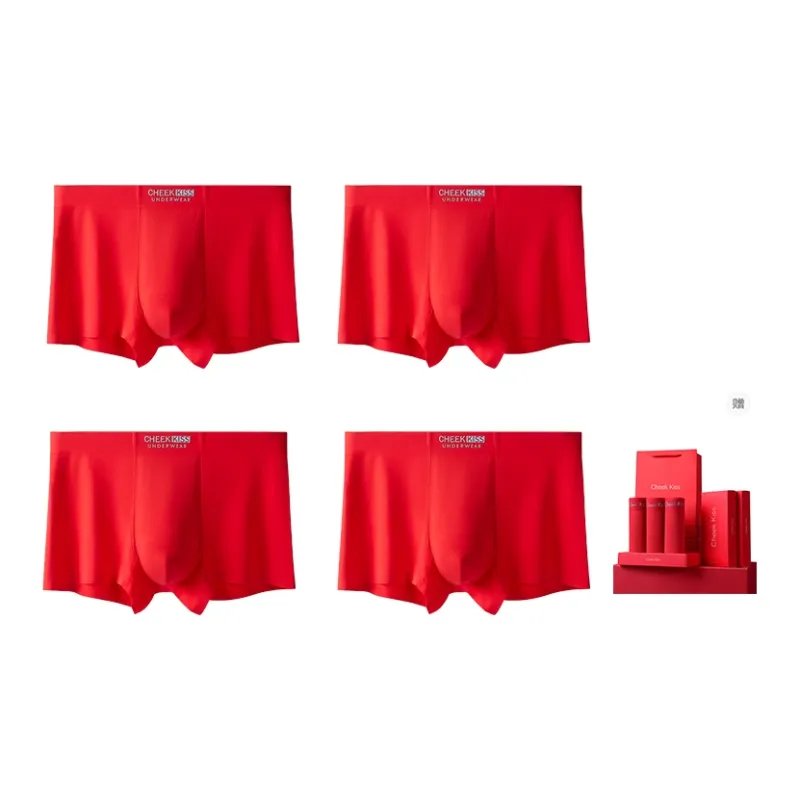 Cheekkiss Underwear Gift Boxes Men's Red-5