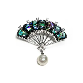 PEARL QUEEN Freshwater Pearl Brooches Women's