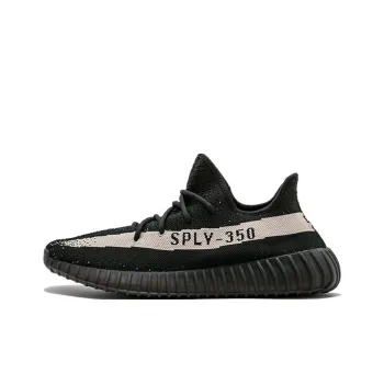 Adidas Originals Yeezy Boost 350 V2 Low Top Casual Shoes Unisex Black White 2023 Edition