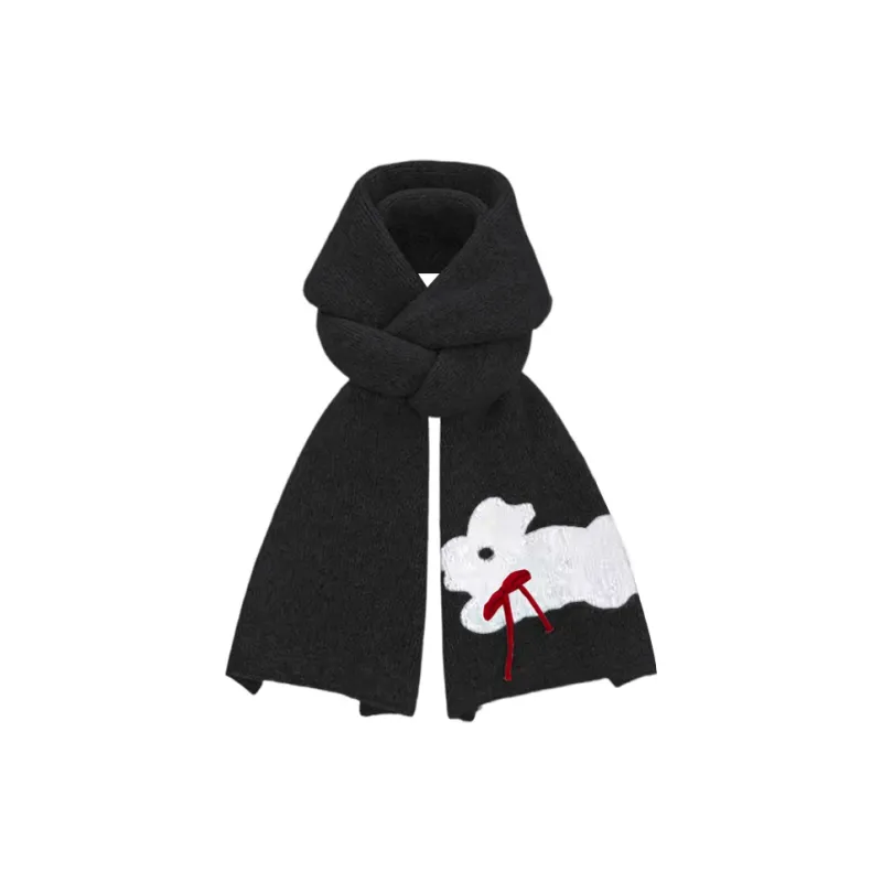 Yalu Polyester Knit Scarves Unisex Gift Box Set-4