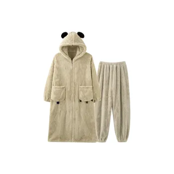 O'MESIK Pajama Set Women's Khaki