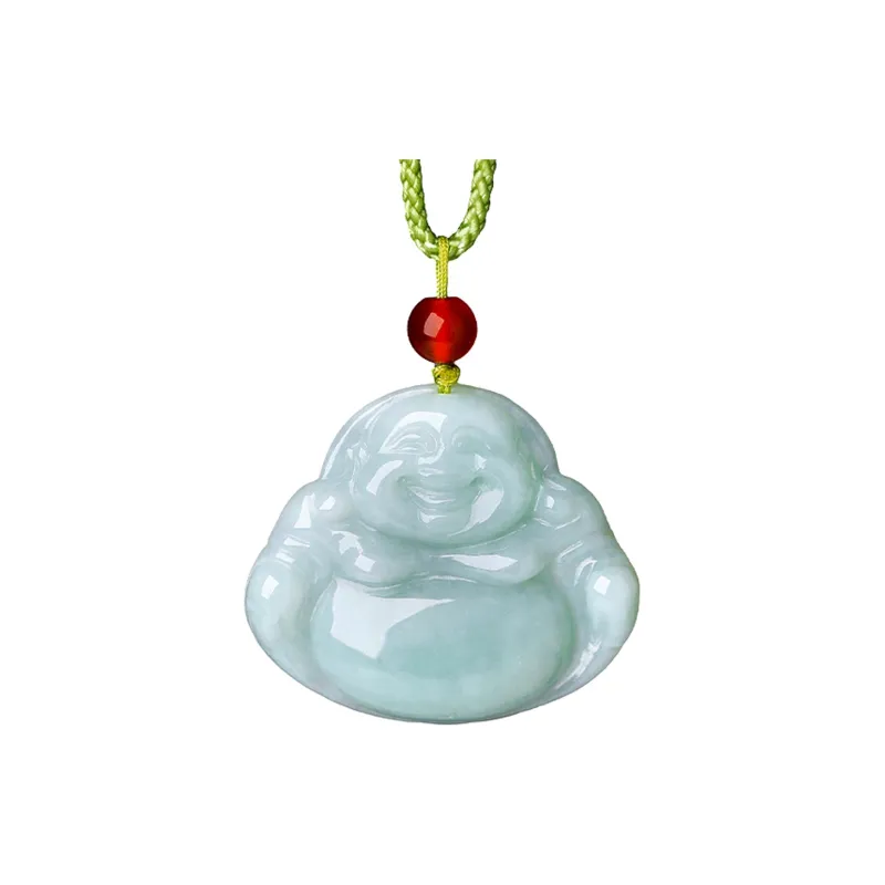 Honglangji Glutinous Jade Jadeite Necklaces Women's-0