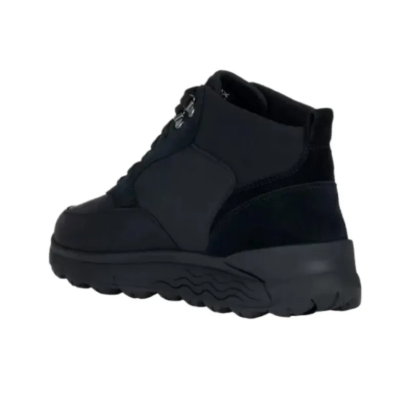 GEOX Spherica 4x4 Ab Anti-Slip Wear-Resistant Mid-Top Casual Shoes Men's Black-2