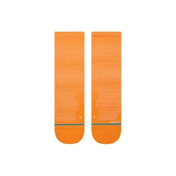 Stance Mid Calf Socks Unisex 1 Pack Orange