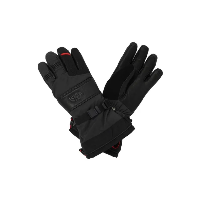 THE NORTH FACE Hollow Fiber Wool Goatskin Gloves Unisex Black-0