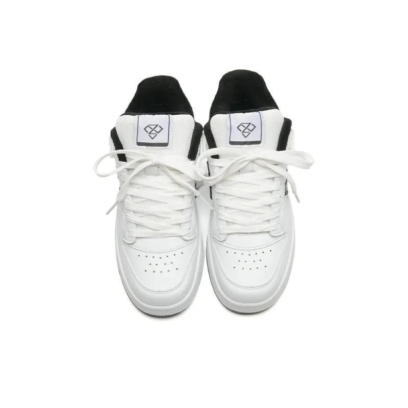 T628 Puffy Shoes, Box Included Slip Resistant, Abrasion Resistant, Lightweight Low Top Skateboard Shoes Unisex-90