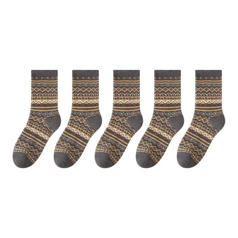 MIIOW Mid Calf Socks Men's Combo Set-10