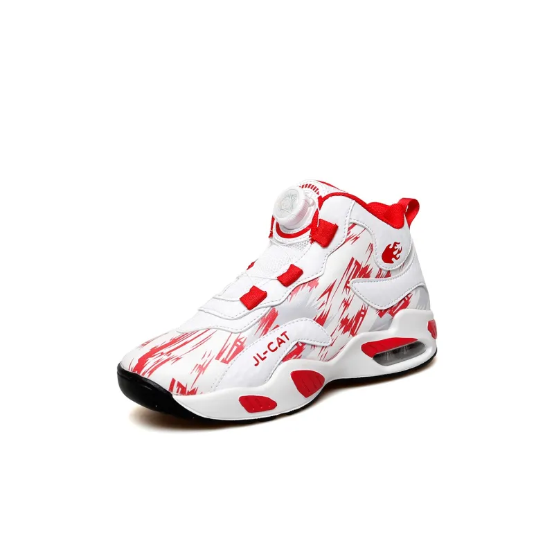 FIRS Kids Cushioned Wear Resistant Water Resistant Children's Basketball Shoes Kids'-17