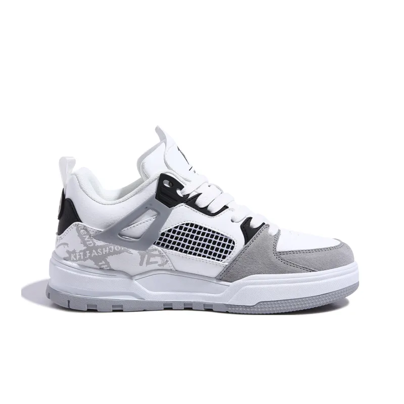 KFT Mica Anti Slip And Wear Resistant Height Increasing Low Top Skateboard Shoes Unisex-15