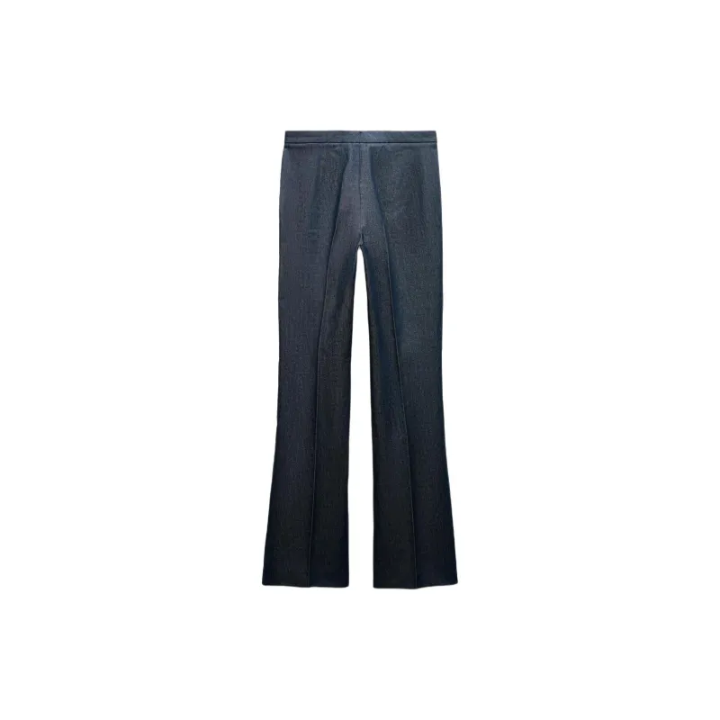 ZARA Casual Pants Women's Blue-1