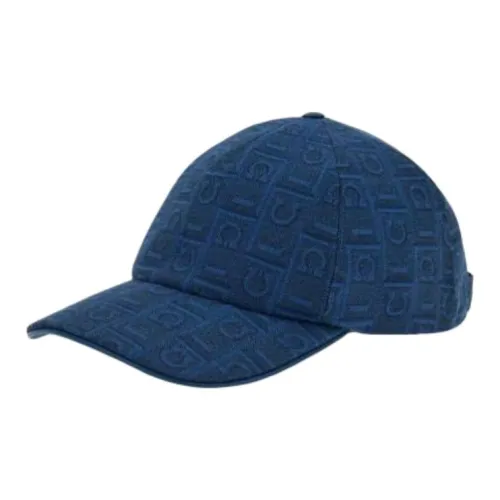 Ferragamo Monogram Jacquard Baseball Cap