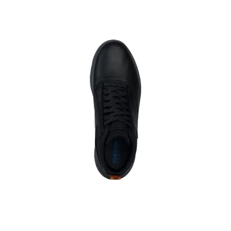 GEOX Spherica 4x4 Ab Anti-Slip Wear-Resistant Mid-Top Casual Shoes Men's Black-4