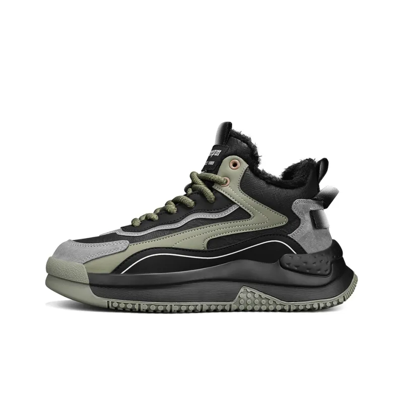 Team Bees Warm Anti-Slip And Wear-Resistant Low-Top Chunky Sneakers Men's Box Included-6