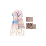 White Pink+3D Effect Rose Greeting Card