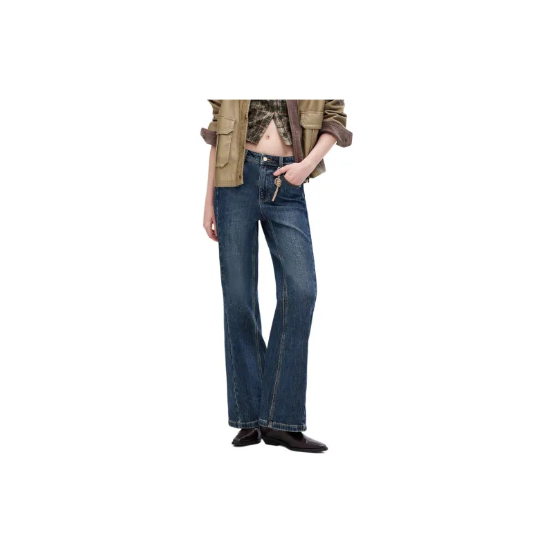 ONLY Jeans Women's Washed Denim Blue-2