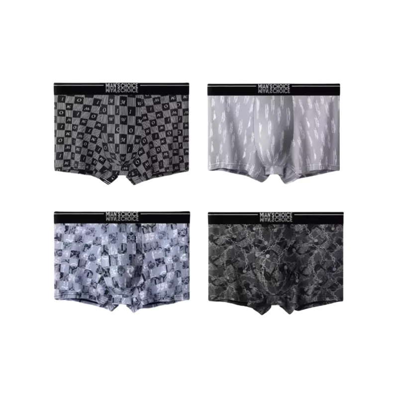 Lan Miao Underpants Men's 4 Pack-6