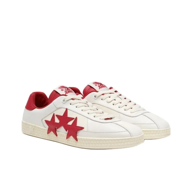AMIRI PACIFIC Low-Top Skateboard Shoes Men's Red White-1
