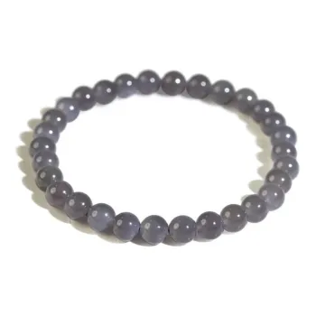 Zhen Yu Zhen Pin Hetian Jade Bracelets Smoky Purple Unisex