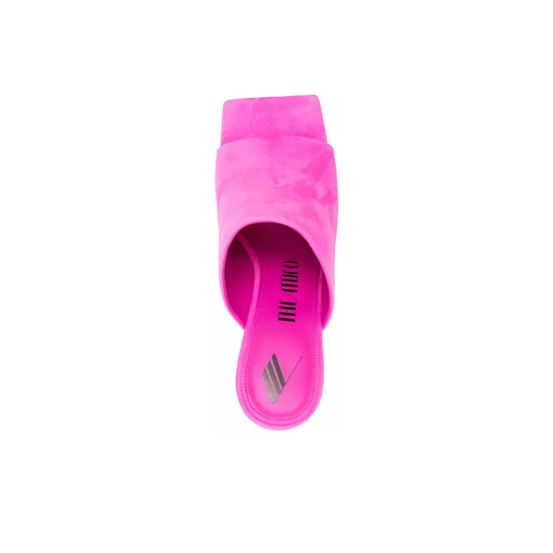 The Attico Cheope Logo Printed Mules Women's-5