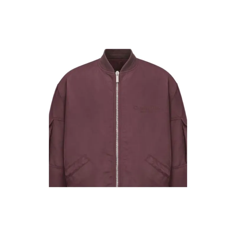 DIOR Jackets Coats Men's Burgundy-5