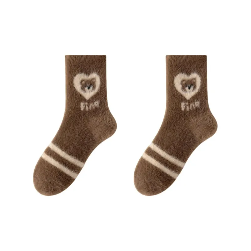 MIIOW Mid Calf Socks Women's Combo Set-10