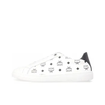 MCM Terrain Stylish Skateboarding Shoes Women's White Black