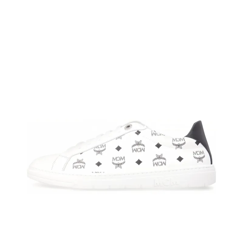 MCM Terrain Stylish Skateboarding Shoes Women's White Black-0