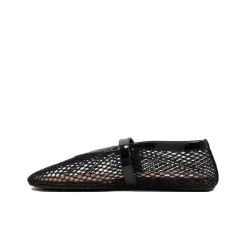 Alaïa Fishnet Ballerina Flats