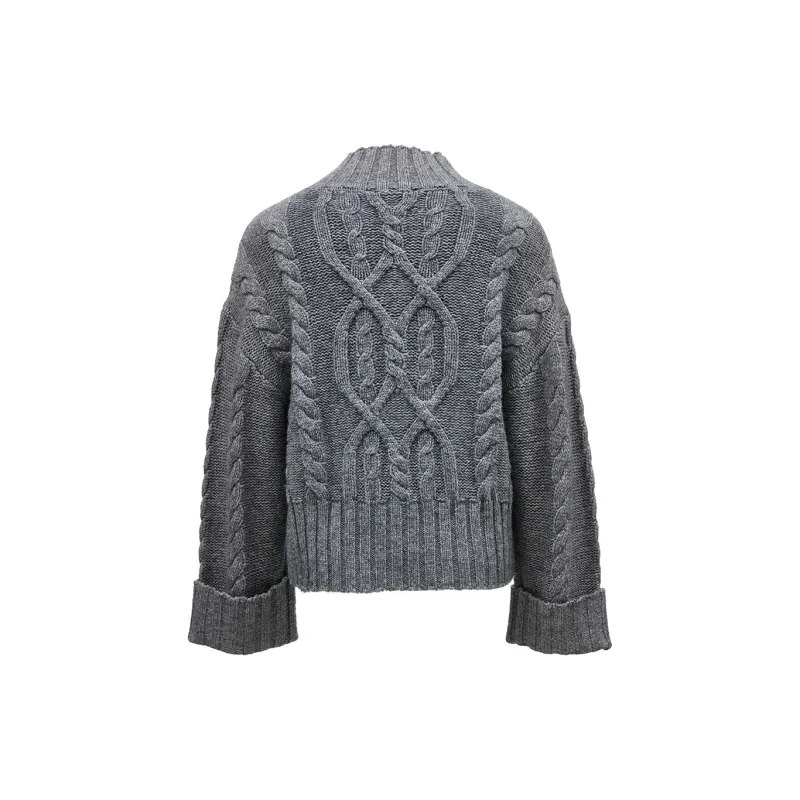 ONLY Knitwear Women's Light Gray Multicolor-1