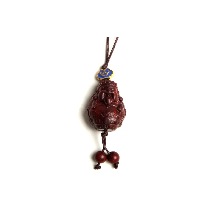 Is Here Pterocarpus Cell Phone Pendant Unisex-1