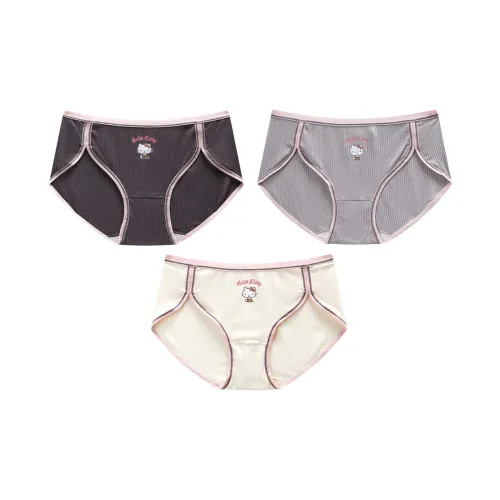 GUKOO x HelloKitty Underpants Women's 3 Pack
