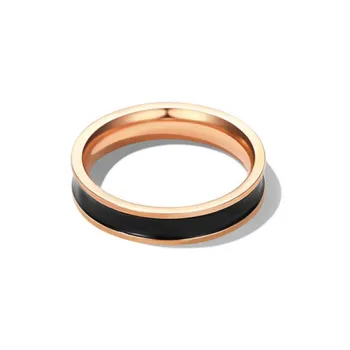 DODOGOGO Titanium Steel Rings Unisex