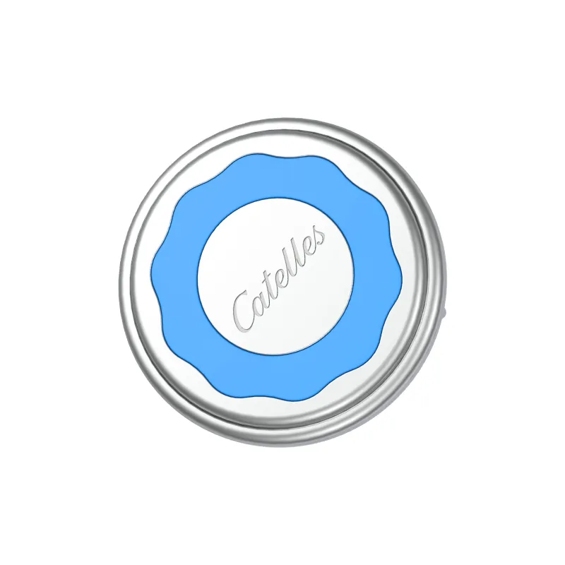 CATELLES Stainless Steel Cap Head Unisex 3cm-2