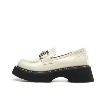 KANGNAI Loafers Women's Black/Apricot