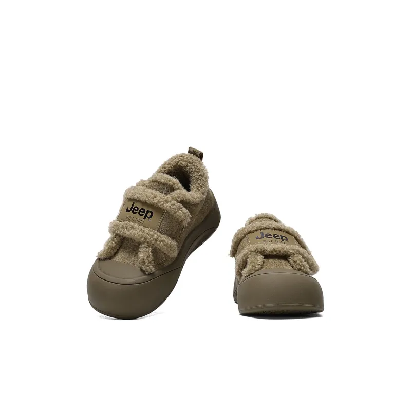Jeep Anti Slip Wear Resistant Kids Lifestyle Shoes Light Coffee Kids'-6