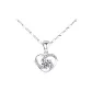 Eternal Love Necklace[Sunflower Seeds Arrow Heart Chain]Moissanite