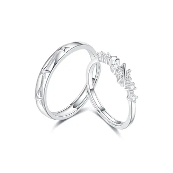 Jodie&Kevin S999 Silver Rings Unisex