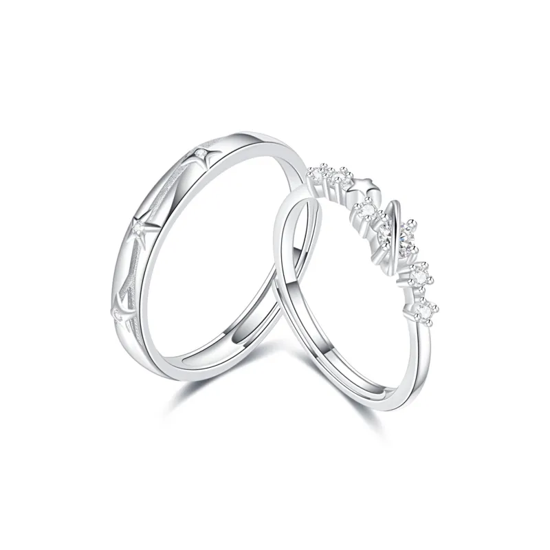 Jodie&Kevin S999 Silver Rings Unisex-0