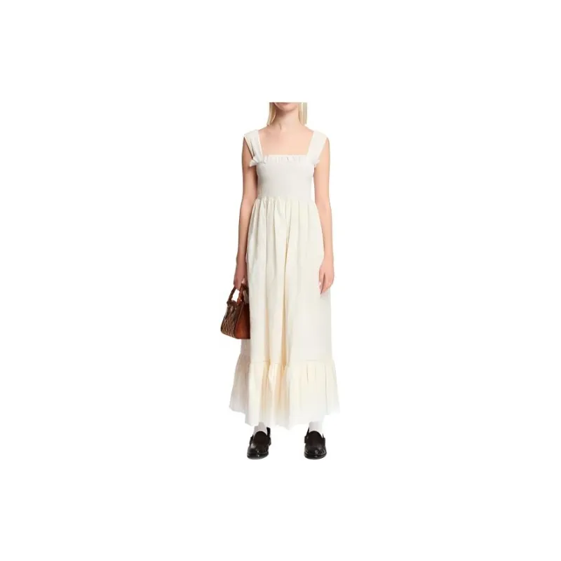 GUCCI Ruffled Hem Slip Dress-1