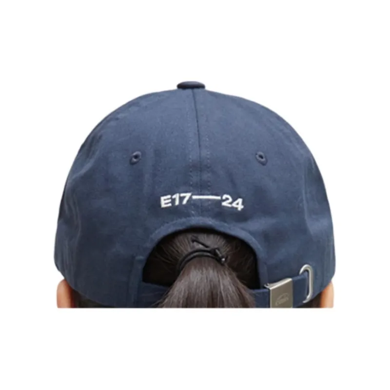 Emis Cotton Baseball Caps Unisex Navy Blue-4