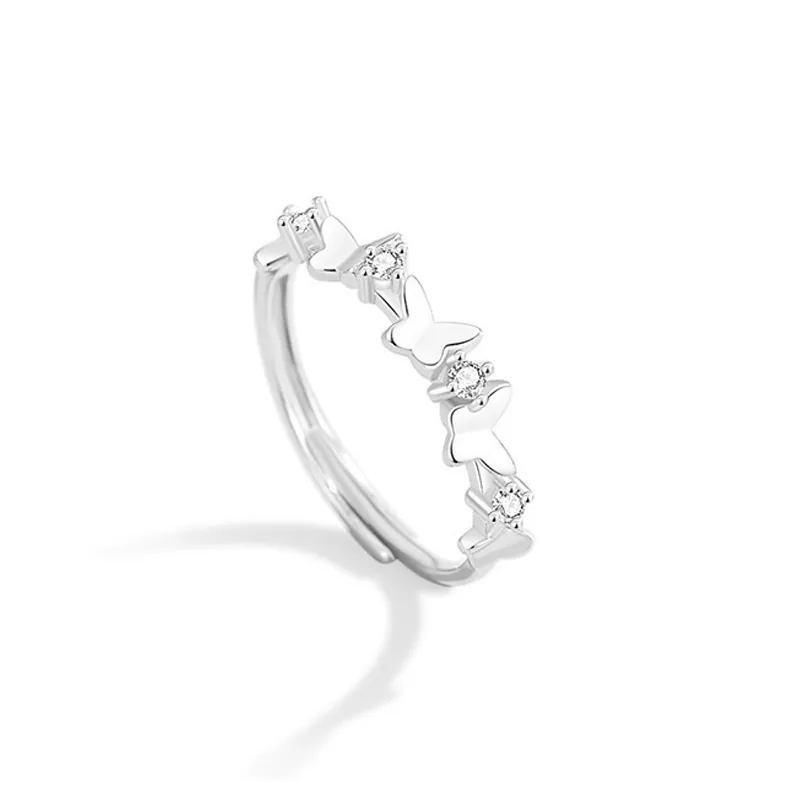 JOYDINNY S925 Silver Rings Unisex-6